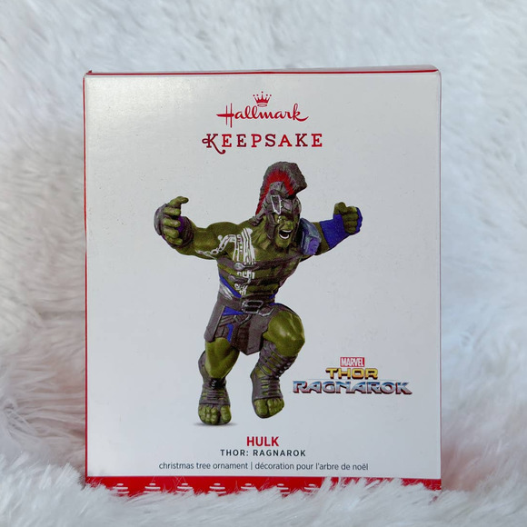 Hallmark Hulk Thor Ragnarok Marvel 2017 keepsake Ornament - Picture 1 of 1